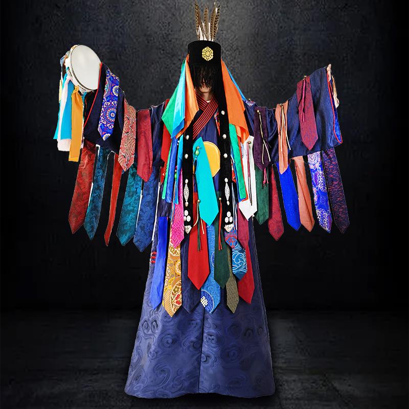 Mongolian Grassland Festival Traditional Costume Dance Robe