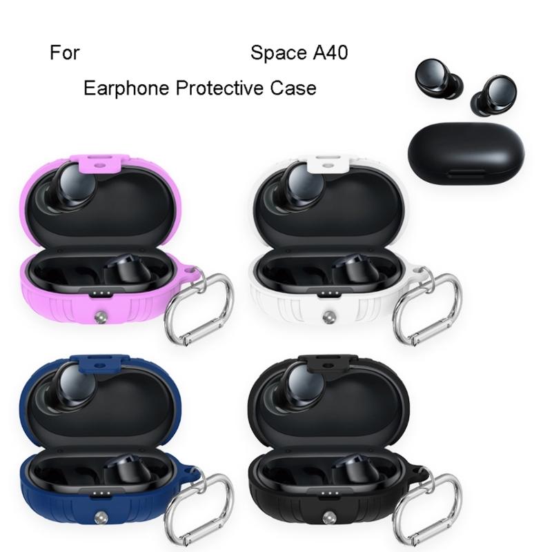 Protective Carrying Case Shockproof for  Space A40 Headphone Dustproof Washable Charging Box Sleeve Cover