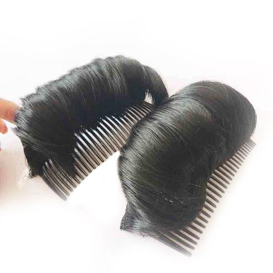 Příčesek Topknot Fluffy Bezpečné umělé vlákno pro ženy Stylové pokrývky hlavy