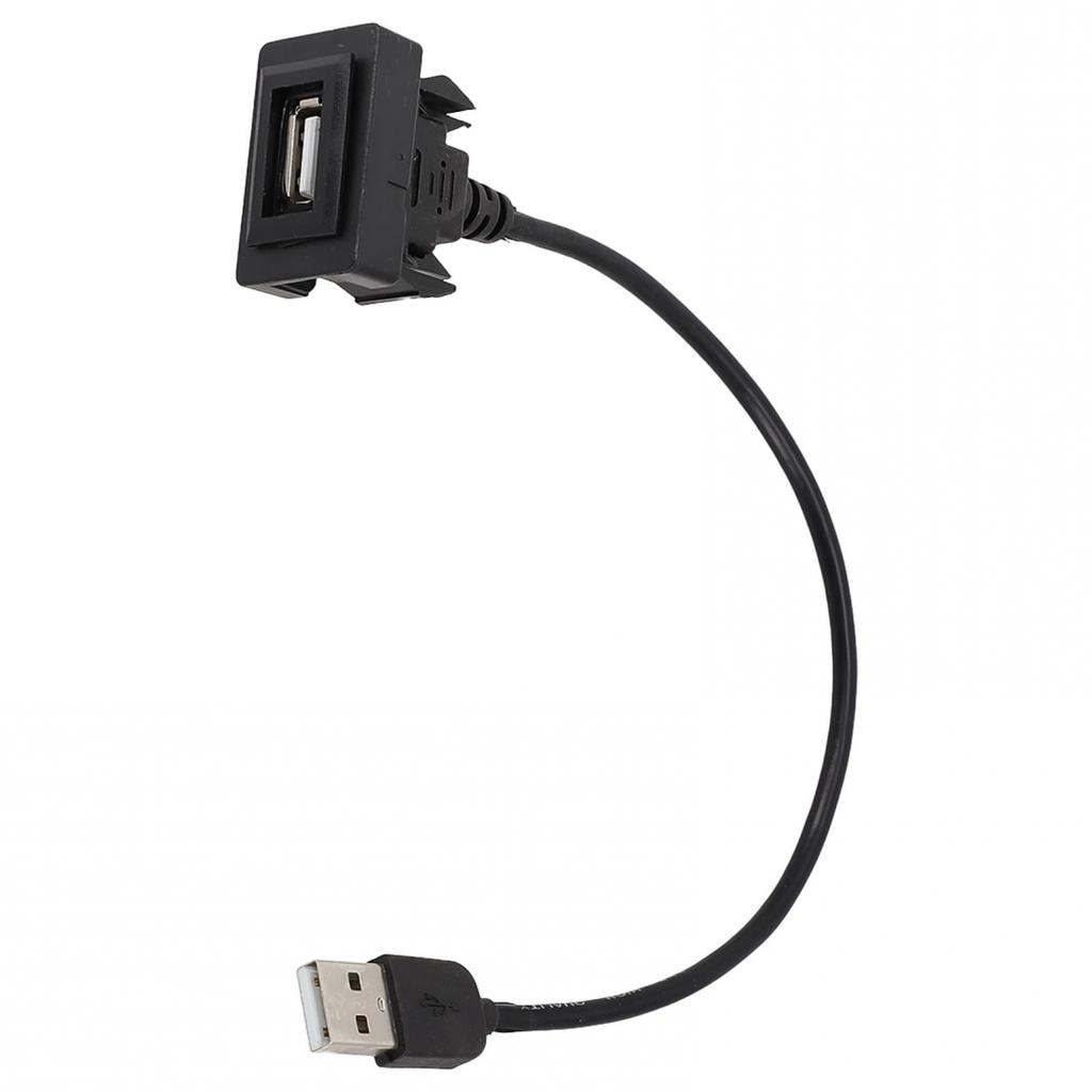 USB Extension Cable for Toyota For Vios For Dash Mount Car USB Socket 1.34 inch