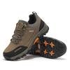 PU Leather Hiking Shoes Anti-collision Outdoor Sneakers Men's Waterproof Climbing Sports Shoes Anti-slip Camping Trekking Shoes