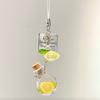 Bag Decorative Wind Chime Pendant Star Wishing Bottle Mobile Phone Lanyard  Jewelry Accessories
