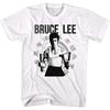 A&E Designs Bruce Lee Shirt Numchucks T-Shirt