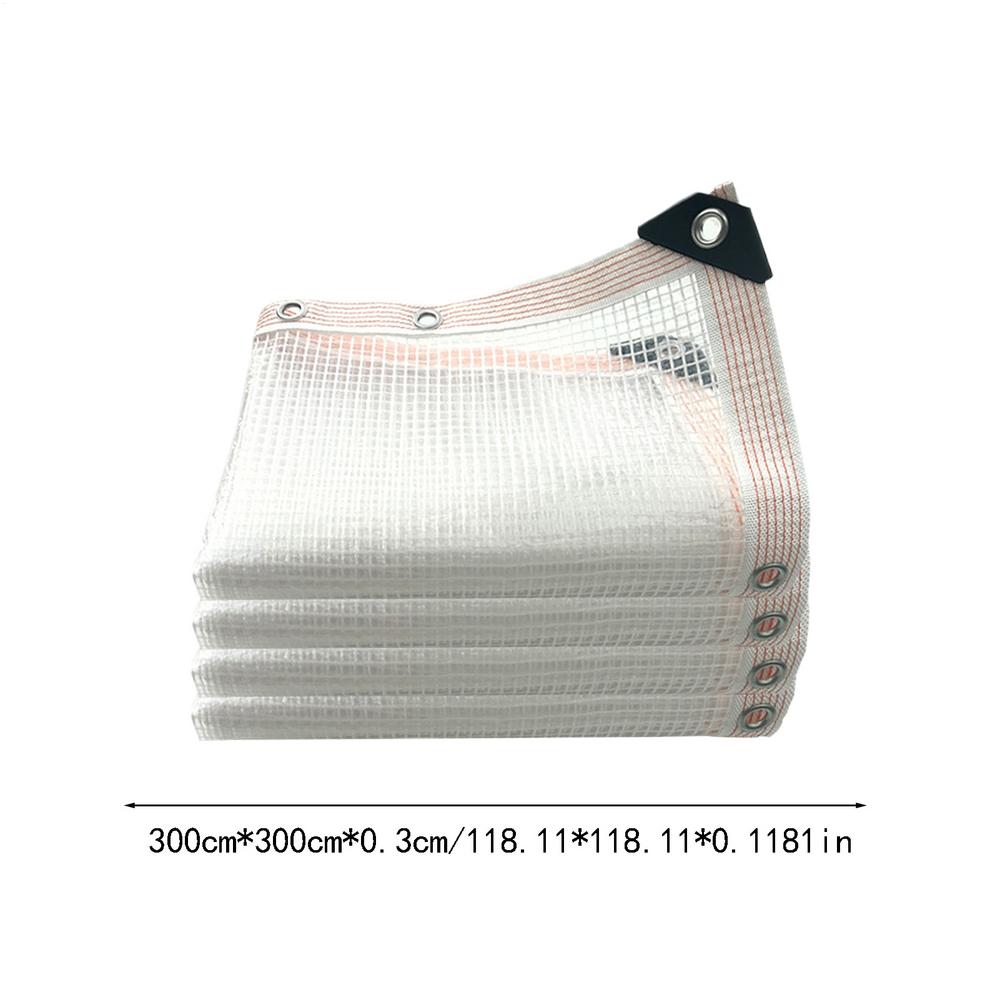 Shade Cloth Breathable Mesh 55 Sunblock Protection with Grommets White Garden Plants Shade Netting Garden Shade Cloth