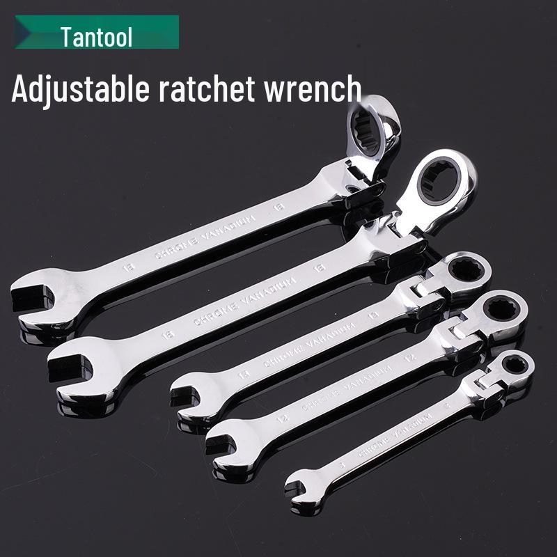 72-Tooth Flex-Head Ratchet Wrench with Quick Release 6mm Flex-Head Ratchet Wrench, Pack of 20