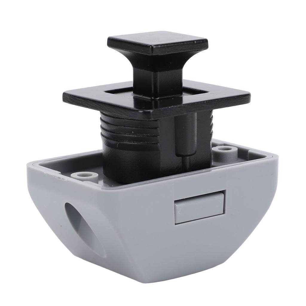 RV Push Cabinet Lock Metal Push Button Keyless Cupboard Drawer Compartment Latch Lock Catch for Caravan Yacht Boat