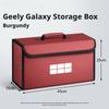 Suitable for Geely Galaxy EX5 E5 L6 L7 EMI NO.1 Proton E.MAS 7 5 E8 Starry 8 Trunk Storage Box Car Accessories