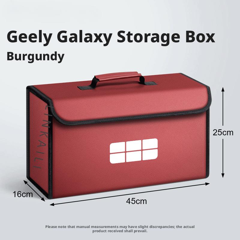 Suitable for Geely Galaxy EX5 E5 L6 L7 EMI NO.1 Proton E.MAS 7 5 E8 Starry 8 Trunk Storage Box Car Accessories