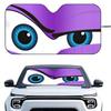 Cartoon Eyes Cute Car SunShade Windshield Foldable Three-layer Insulation Sunshade By Suction Cup Blocks UV Rays SunWindshield Sunshades 1
