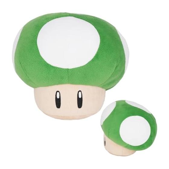 Sanei Boeki Super Mario ALL STAR COLLECTION 1UP Mushroom (S) W18.5 X D16.5 X H15.5cm Plush AC61