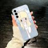 Angel Bunny Girl   Phone Case For SamsungA10,12,20,21S,30,31,40,50,51,52,70,71 Transparent Cover