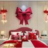 Big Giant Bow Christmas Decorations Xmas Tree DIY Material Birthday Party Wedding Display Front Door Home Decor Unfinished Kit