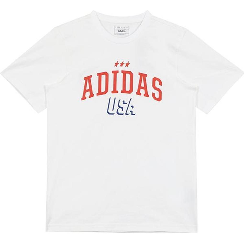 adidas Americana Graphic T-shirt Asia Sizing  White  Men s IR5821 M