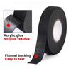15M Car Wiring Fabric Cloth Tape Heat Resistant Adhesive Tape 19-50mm Auto Harness Cable Wrapping Organizer Tape