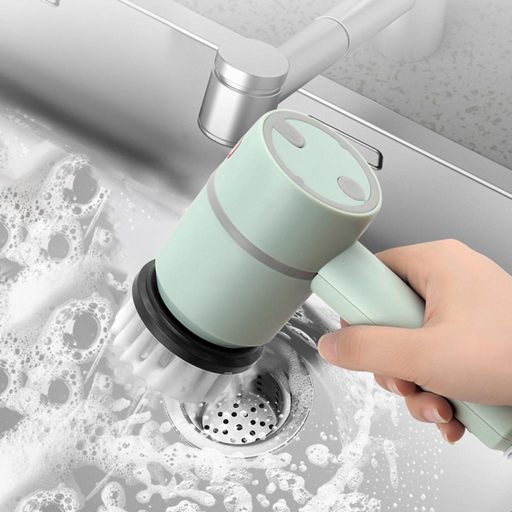 Electric Spin Cleaning Brush, Cleaning Brush Multifunctional Household Brush Wire Kitchen Toilet Bowl And Shoe Handheld, Lightweight Cleaning Brush
