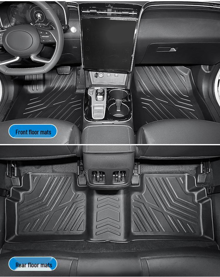 Hyundai Tucson (Model Years 24-25) TPE All-Weather Car, Seat Back, and Trunk Mats