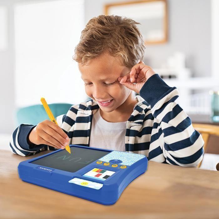 Imagier interactif - LEXIBOOK - Bilingue - 200 cartes éducatives - Tablette à dessin - Apprentissage ludique