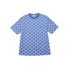 MLB SS24 New York Yankees Logo Print Casual Round Neck Short Sleeve T-Shirt Unisex T-Shirt Blue 3ATSM0843-50BLP