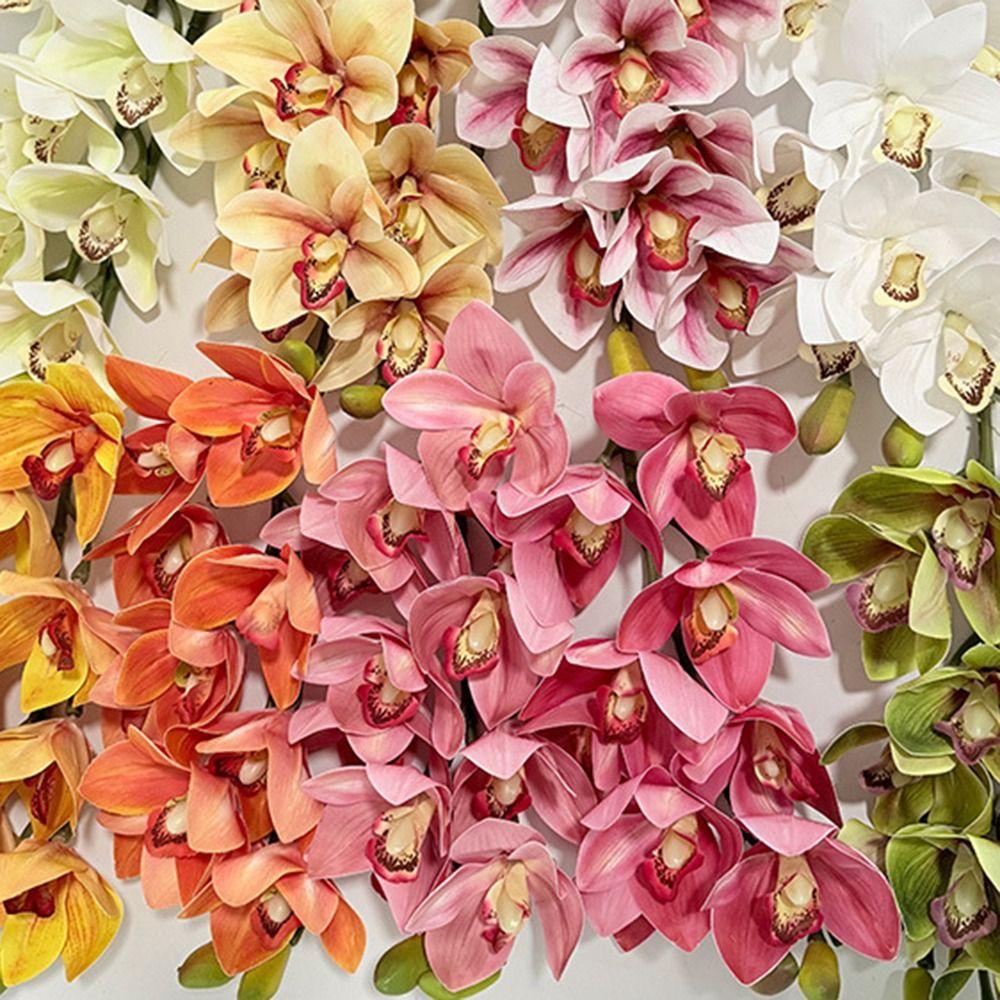 10 Head Artificial Flowers Handmade Floral Magnolia Fake Flowers Craft Festival Party Supplies False Flowers Home Decorations
