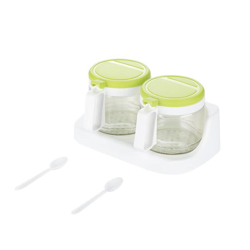 Camellia Glass Seasoning Jar Set