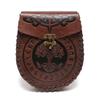 Marsupio Medievale Sacchetti su Cintura in Pelle Borsa da Vita Accessori Costume Rinascimentale LARP per Donna Uomo Marsupio in Pelle