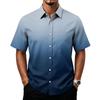 Men's Casual Short Sleeve Button Down Shirt with Chest Pocket Lightweight Breathable Summer Shirt for Everyday Wear