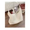 Ielgy Retro Large-Capacity Underarm Commuter Bag Women Simple Woven Pattern Fashion One-Shoulder Tote Bag