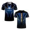 3D Print Sport Quick-dry Breathable Men Women T-Shirt Outdoor Fitness Boxing Fighting Competitions Team Short Sleeve Top Clothes