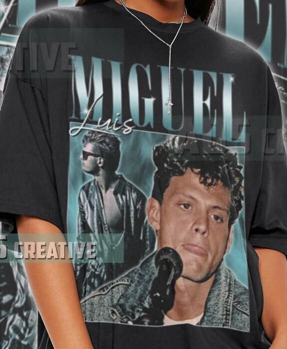 HOT Luis miguel T-Shirt Grapic luis miguel Tee Sport Unisex Tshirt Unisex T-Shirt M