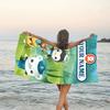 1pc OCTONAUTS Beach Towel with Custom Name, Beach/Swimming/Bath/Picnic/Camping Towel, Suitable for Seaside Beaches