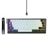 Wired Keyboard 60 Percent 61 Keys RGB Backlit Mechanical Feel Portable Computer Keyboard for Gaming Work