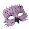 Kostümmaske Feder Halbgesichts-Tiermaske Maskenballmaske Cosplay-Maske für Halloween Mardi Gras Karnevalspartys