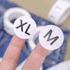 500Pcs/Roll Self-Adhesive Clothing Size Sticker Round Universal Size Adhesive Labels Clothing Label XS/S/M/L/XL/2XL/3XL