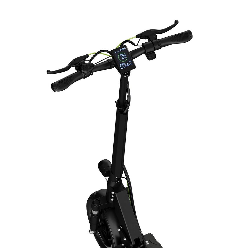 TODIMART Skládací elektrická koloběžka D6, dojezd 55 km, dvojité odpružení