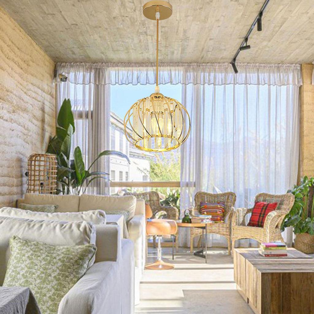 Ceiling Light Fixture LED Pendant Chandelier Adjustable Modern Hanging Lamp for