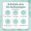6-in-1 Rechargeable Electric Shower Brush Set for Full Body & Back - USB Powered  Detachable Long Handle & Exfoliating Silicone Brush