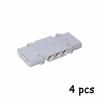 Non-Toxic Moc Building Blocks Bricks 4Pcs Techncial Flat Panel Plate 7X3X1 Assembles Diy Car Toys Parts Compatible With 71709 Panels