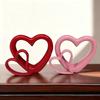 Decoration Valentine's Day Love Ornament Handicraft Heart Miniature Ornaments  Desk Decor