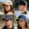 Berretto da Baseball da Uomo con Marchio Metallico Regolabile Cappello Casual Cappellini per Uomo Donna Sport all'Aperto Pesca Cappellini per il Tempo Libero