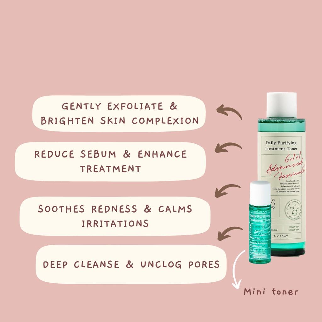 AXIS-Y Tägliches Reinigungsbehandlungs-Toner, 200 ml