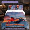 Personalized 3Pcs Bedding SetMiraculous Ladybug Custom Text Duvet Cover Pillowcase Set Bedroom Gift