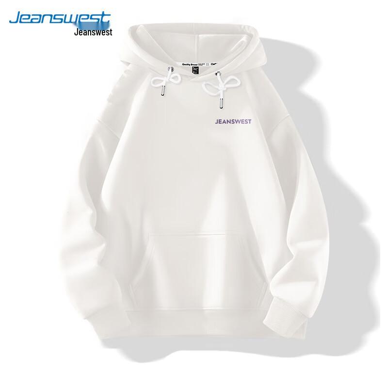 Jeanswest Men's Relaxed Fit Heavyweight Hooded Sweatshirt