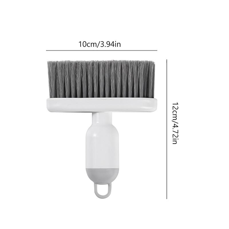 1/2Pcs Multifunctional Keyboard Cleaning Brush 2-In-1 Soft Bristle Dust Remover Tool Household Crevice Brush Window Gap Brush