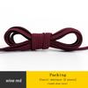 Elastic Sneakers Flat Shoelaces for Shoes AF1 Metal Head Shoe Laces Women Man Shoelace Shoes Accessories Cordones Apatillas