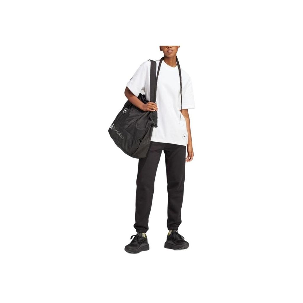 Adidas Co-Branded Solid Color Round Neck Casual Short Sleeve Vintage T-Shirt Unisex Tops White IB6855