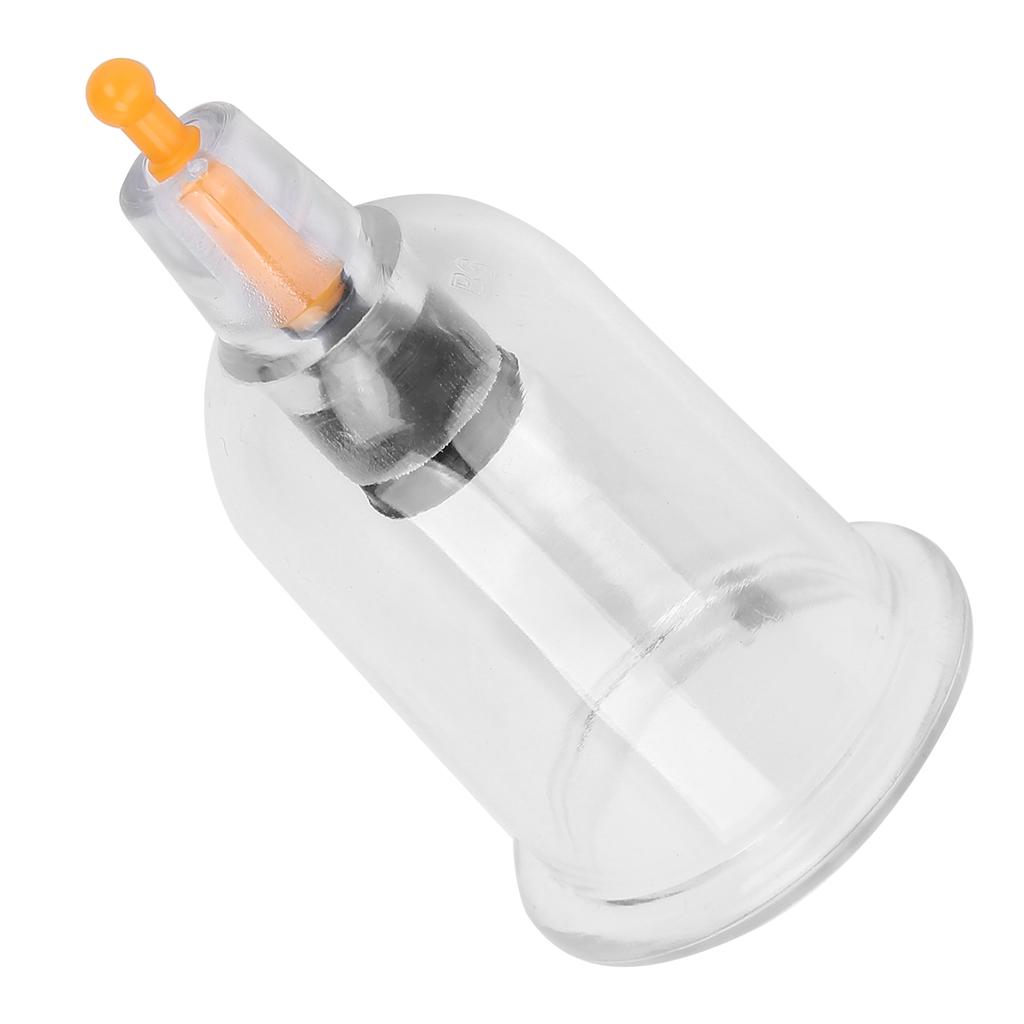 Transparente B6 Vakuumsaug-Schröpfgläser Körper Schmerzlinderung Akupunktur Massage Schröpfzubehör