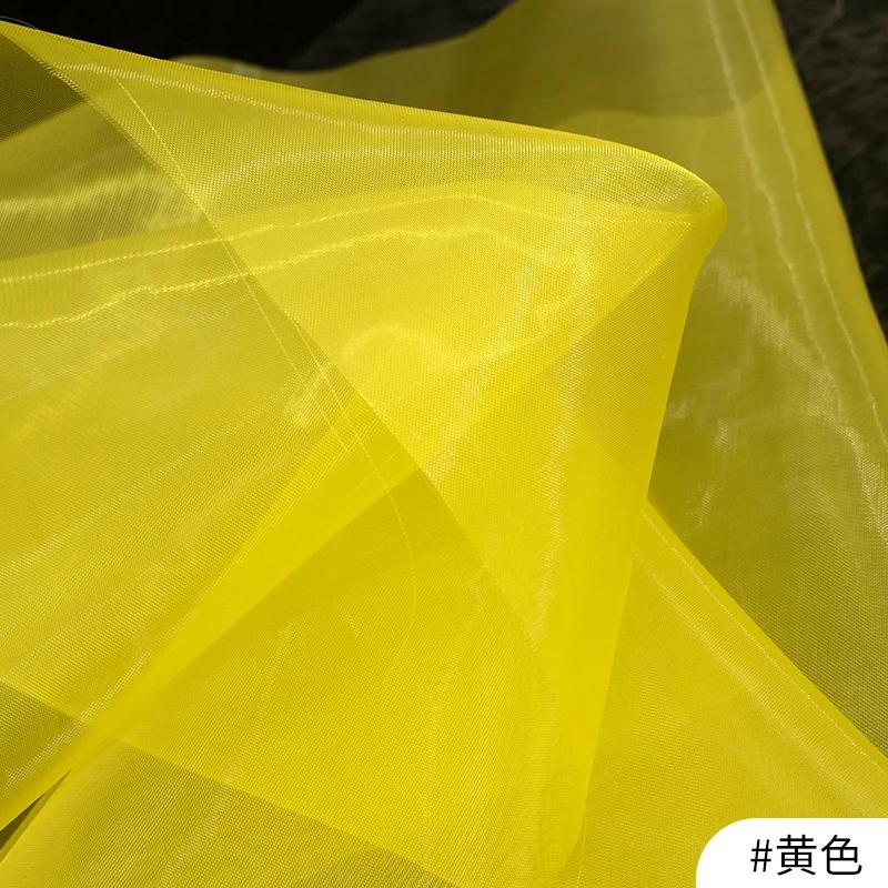 100x140cm Hard Tulle Mesh Fabric for DIY Wedding Dress Skirt Yarn Cloth Decoration Fabric By Per Meter Polyester Stiff Mesh