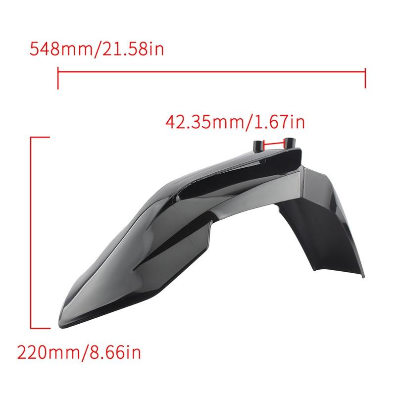 Universal Motorcycle Front Fender Mudguard For Ktm 65 Sx Exc Xc Sxf Xcw Excf 2018 Plastic Plate Motocross Modified Parts