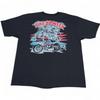 Vintage 90s Harley Bike Week Tee Shirt Adult Size Xl Black Eagle Lightning