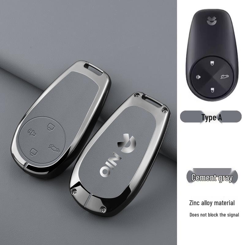 NIO ES6/ES7/ET7/ET5 Creative Metal Keychain for Men & Women - Car Pendant/Bag Charm.